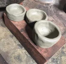 Pinch pots