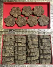 cow dung cakes