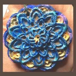 mandala blue